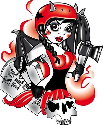 Oisans Roller Derby logo