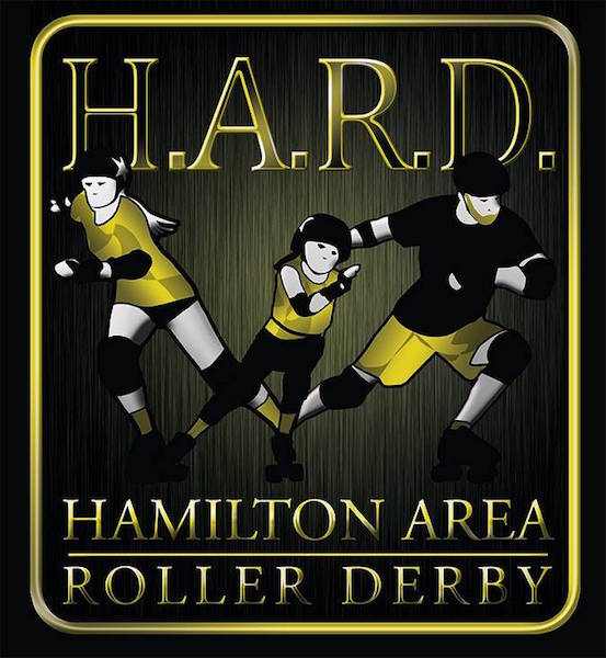 Hamilton Area Roller Derby logo