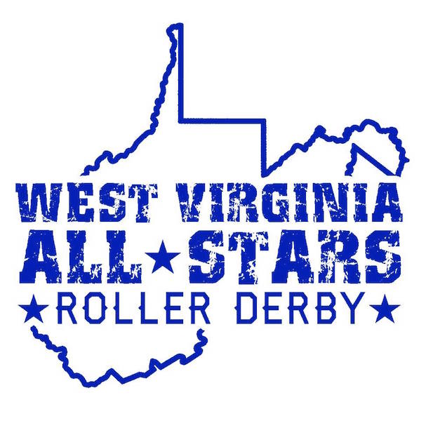 West Virginia All-Stars Roller Derby logo