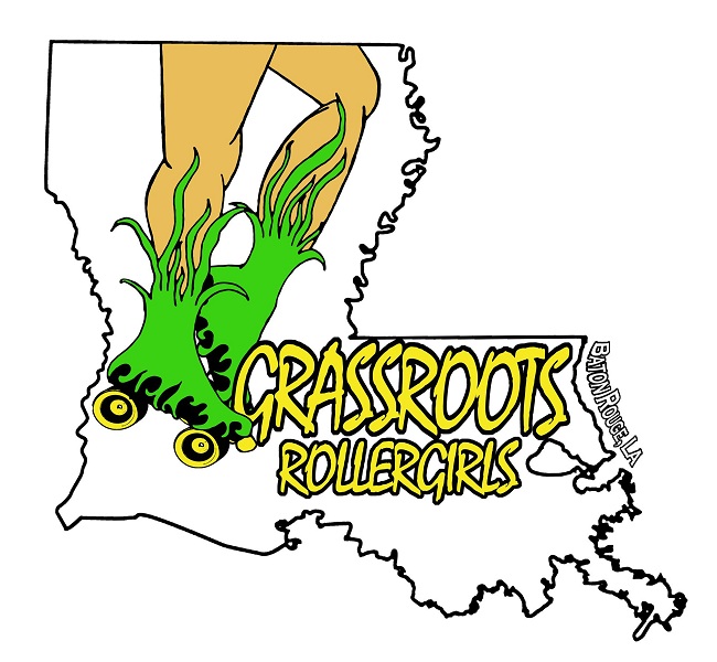 GrassRoots Rollergirls logo