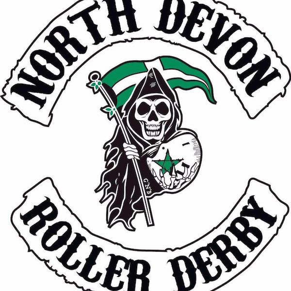 North Devon Roller Derby logo