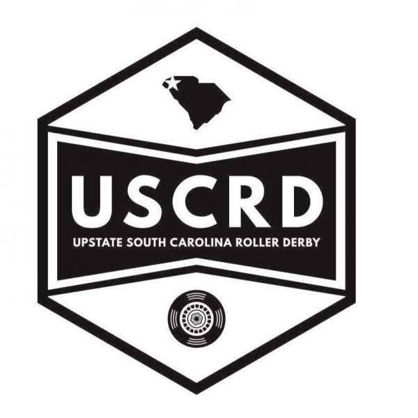 Upstate South Carolina Roller Derby logo