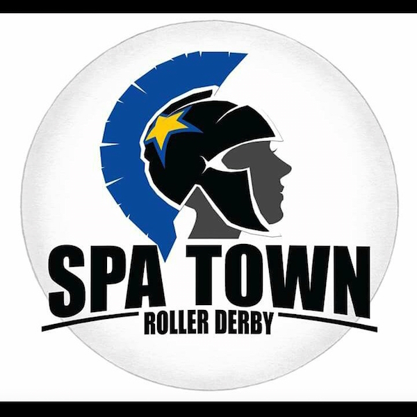 Spa Town Roller Derby logo