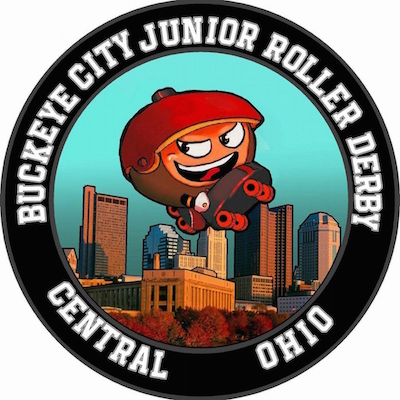 Buckeye City Jr. Roller Derby logo