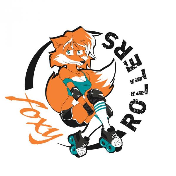 Redcliff Roller Derby Association logo