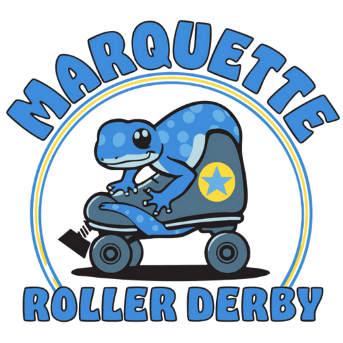 Marquette Roller Derby logo