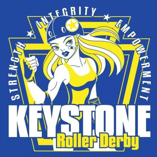 Keystone Roller Derby logo