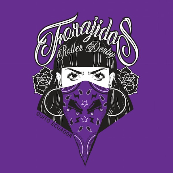 Forajidas Roller Derby logo