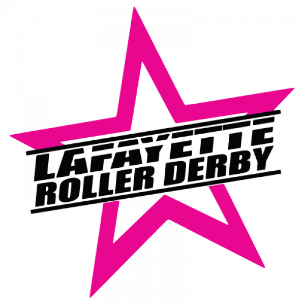 Lafayette Roller Derby logo