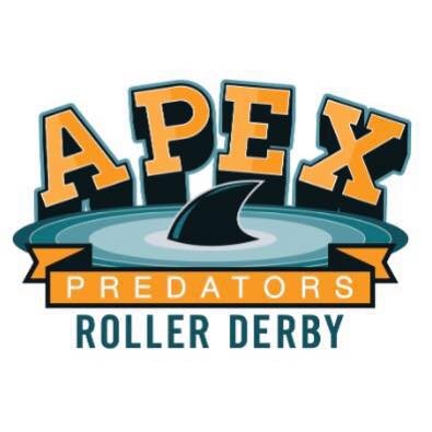 Apex Predators Roller Derby (mixed) logo