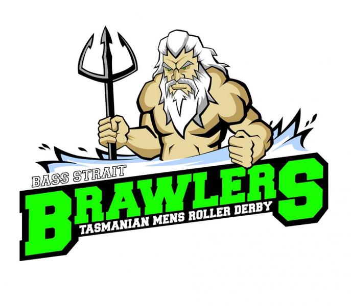 Tasmania Men's Roller Derby logo