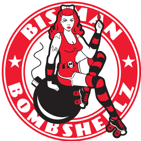BisMan Roller Derby (Women's) logo