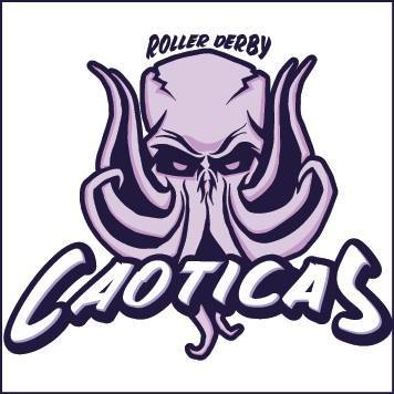 Caóticas Roller Derby logo