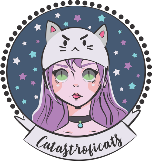 Catastroficats Roller Derby Morelia logo