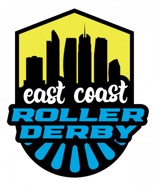 East Coast Roller Derby logo