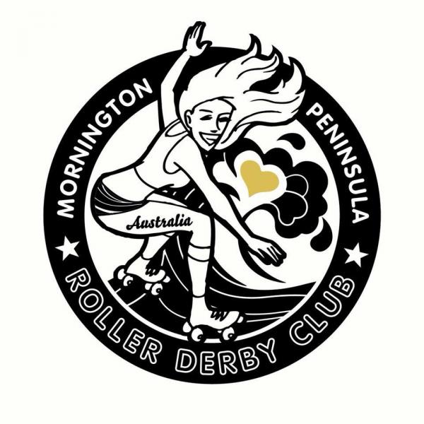 Mornington Peninsula Roller Derby Club logo
