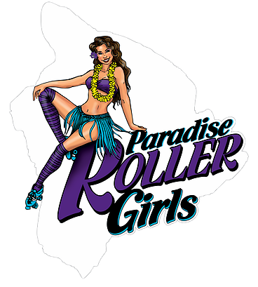 Paradise Roller Girls logo