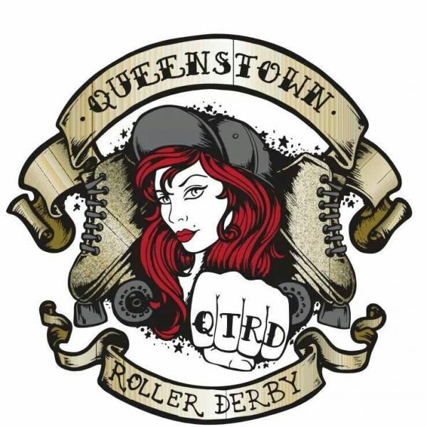Queenstown Roller Derby logo