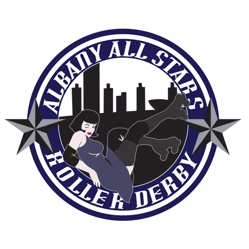 Albany All Stars Roller Derby logo
