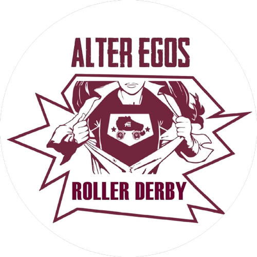 Alter Egos Roller Derby logo