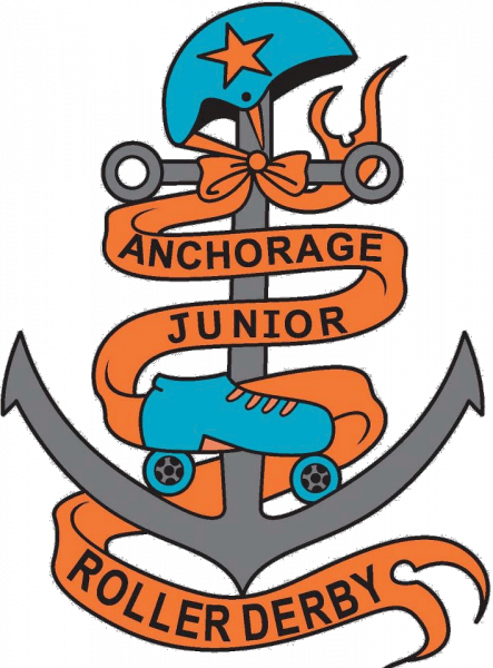 Anchorage Junior Roller Derby logo
