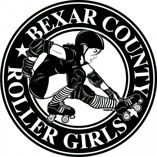 Bexar County Roller Girls logo