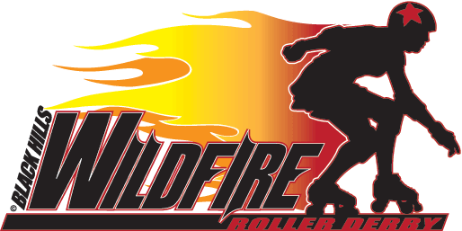 Black Hills Wildfire Roller Derby logo