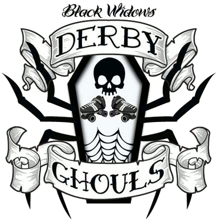 Black Widows Derby Ghouls logo