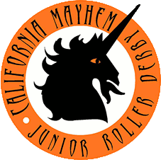 California Mayhem Roller Derby logo