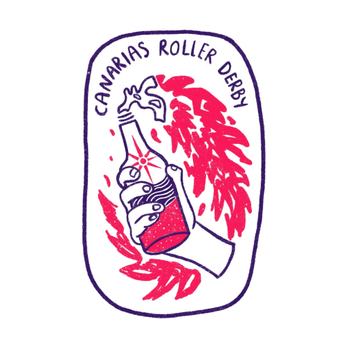 Canarias Roller Derby logo