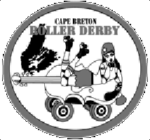 Cape Breton Roller Derby logo