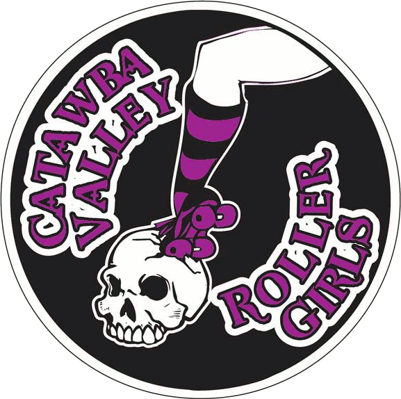 Catawba Valley Roller Girls logo
