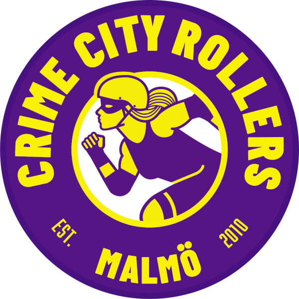 Crime City Rollers logo