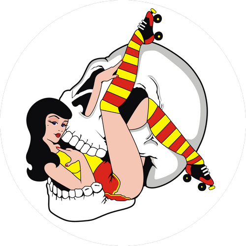 Central Michigan Roller Derby logo