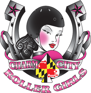 Charm City Roller Derby logo