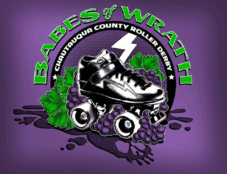 Chautauqua County Roller Derby logo