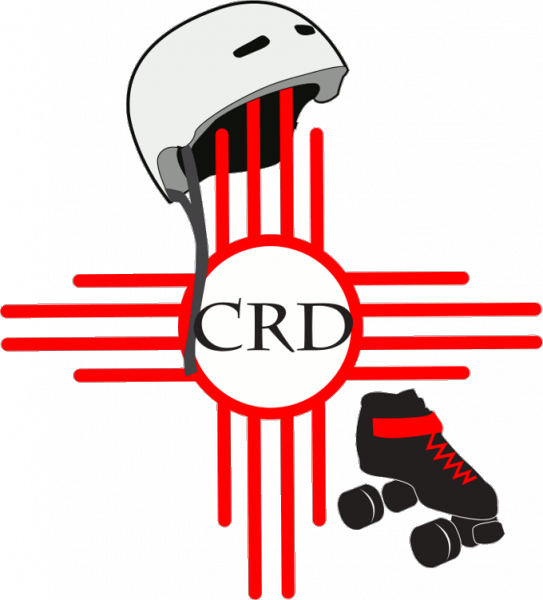 Clovis Roller Derby logo