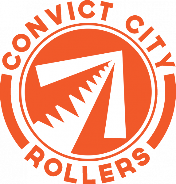 Convict City Roller Derby logo