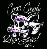 Coos County Roller Girls logo