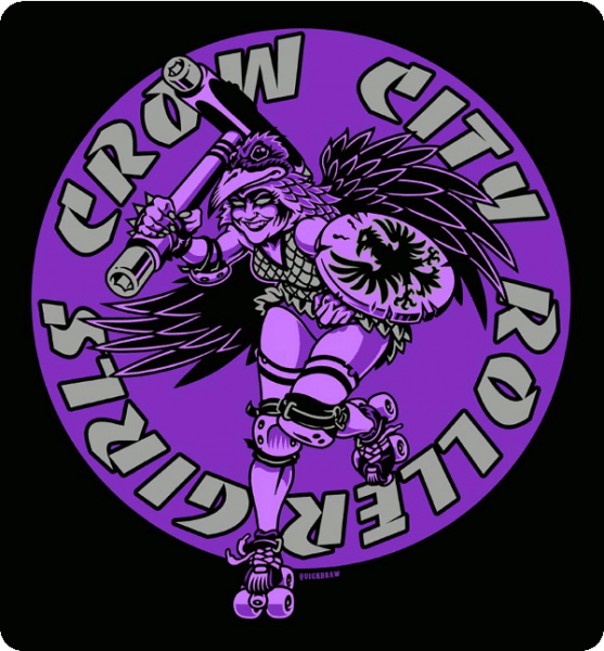 Crow City Roller Girls logo