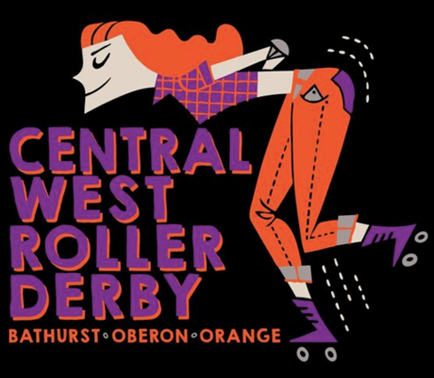 Central West Roller Derby logo