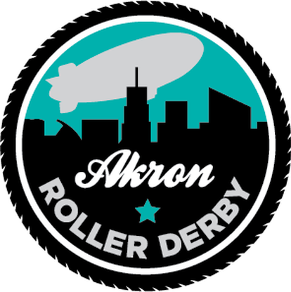 Akron Roller Derby logo