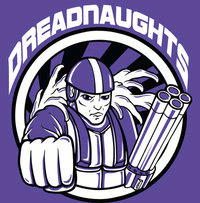 Dreadnaughts Roller Derby logo