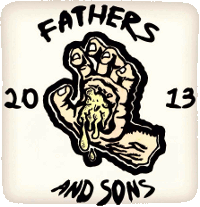 Fans of Fathers and Sons Roller Derby logo