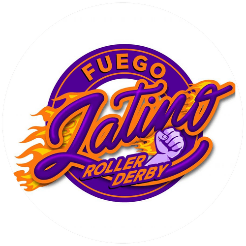 Fuego Latino Roller Derby logo