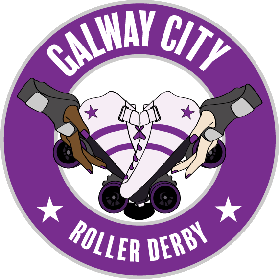 Galway City Roller Derby logo
