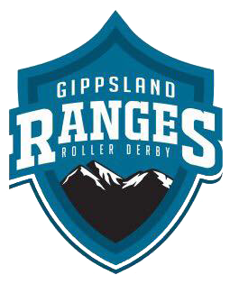 Gippsland Ranges Roller Derby logo