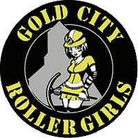 Gold City Roller Girls logo