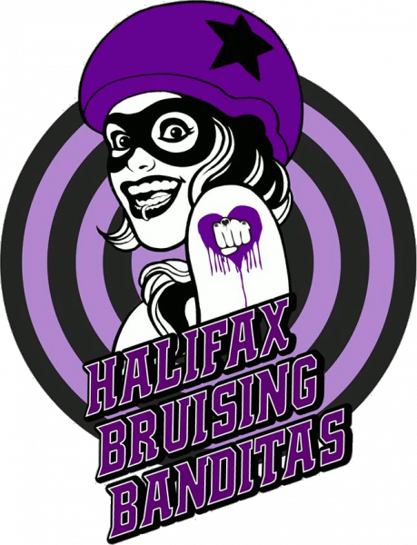 Halifax Bruising Banditas logo