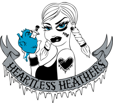 Heartless Heathers logo